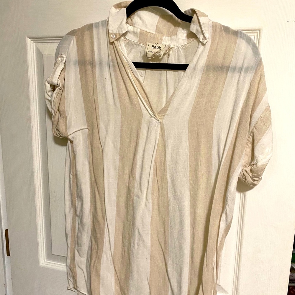 Striped sheer top from Urban Outfitters